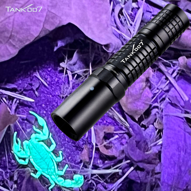 Tank007 L03C Forensic Light Uv Torch Lamp 365nm UV Flashlight Professional Scorpion Detection Blacklight UV Flashlight LED