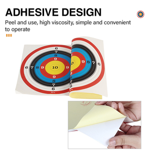 STARCN Cible autocollante en papier <span class=keywords><strong>à</strong></span> <span class=keywords><strong>ventouse</strong></span> pour entraînement de <span class=keywords><strong>tir</strong></span> <span class=keywords><strong>à</strong></span> <span class=keywords><strong>l</strong></span>'<span class=keywords><strong>arc</strong></span>, pour jeu en extérieur, cibles de <span class=keywords><strong>tir</strong></span> <span class=keywords><strong>à</strong></span> <span class=keywords><strong>ventouse</strong></span> - Product Image 4