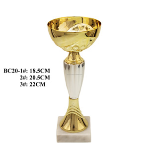 Último diseño de alta calidad Custom Music Award Trofeo de fútbol Baloncesto Champions League Metal Trophy Cup - Product Image 3