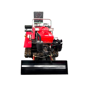 Prezzo della Micro motozappa diesel Micro cingolata agricola per guida su pista di fertilizzazione e semina su risaie e terreni <span class=keywords><strong>a</strong></span> secco - Product Image 2