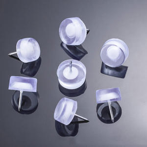 Protection de sol en PVC transparent avec patins antidérapants en caoutchouc à clouer pour pieds de meubles en <span class=keywords><strong>bois</strong></span> - Product Image 6