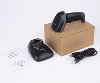 Lector de Códigos de Barras Inalámbrico 1D 2D, con Conexión USB y Bluetooth, Escáner de Códigos de Barras con Lectura Inversa de Datamatrix y Códigos de Puntos, para Sistemas Android, iOS y Windows