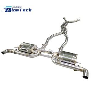Système d'échappement cat-back à soupapes haute performance pour Mercedes Benz GLE320 GLE400 W166 3.0T en acier inoxydable - Product Image 1