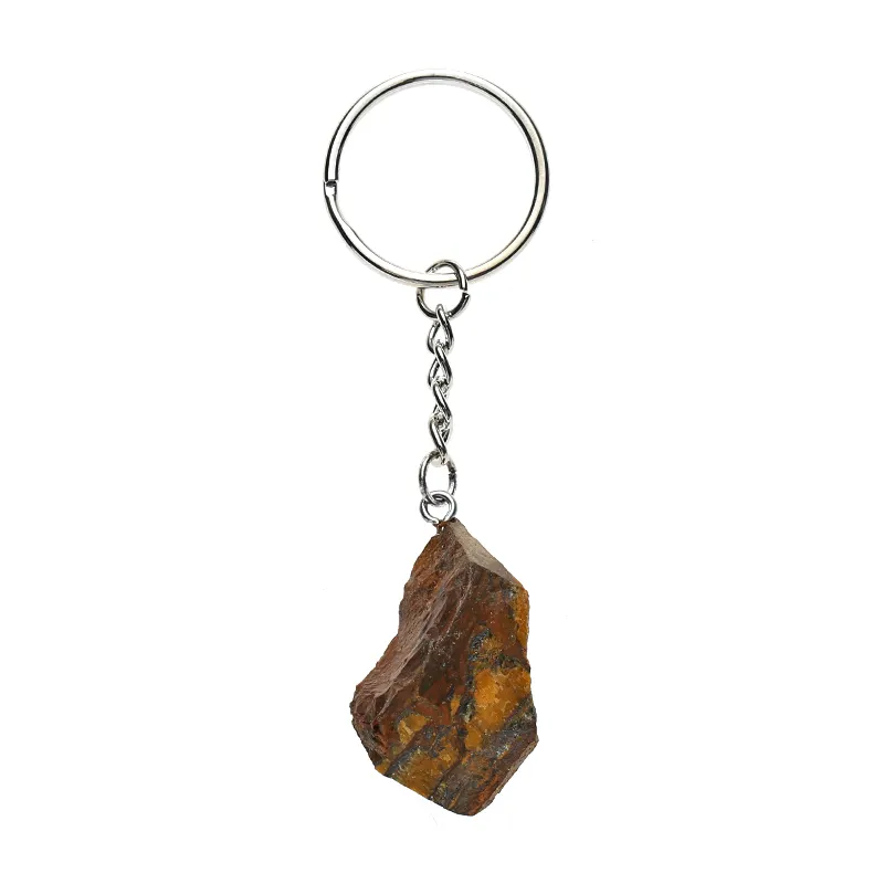 Chaveiro de pedra de cristal para decoração, pingentes de pedras preciosas naturais, cristais de cura, chaveiro com estrelas e estrelas, pingente de coração e lua