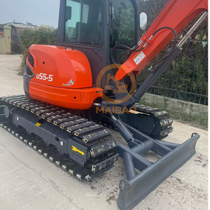 Escavatore Mini Kubota U55-5 Usato Quasi Nuovo da 5,5 Tonnellate - <span class=keywords><strong>Escavatori</strong></span> con Motore Kubota in <span class=keywords><strong>Vendita</strong></span> con Motore Diesel EPA da 5,5 Tonnellate - Product Image 3