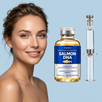 Sérum Ampoule Hydratant au DNA de Saumon pour le Visage – Essence Raffermissante et Éclatante, Nourrit Doucement, Hydrate et Rajeunit la Peau du Visage