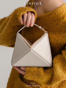 Dropshipping Shopify Sac à main de luxe, sac à bandoulière à la mode, sac à main de créateur en cuir PU souple pour femmes/filles - Product Image 4