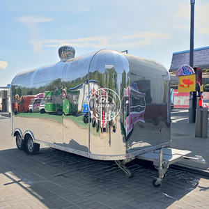OEM camión de comida rápida Carro de bebidas concesión móvil cocina remolque de comida totalmente equipado - Product Image 2