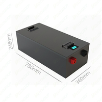 Voiture électrique Moto Véhicule Lifepo4 72v 100ah Pack Li-ion Ev Batterie Module