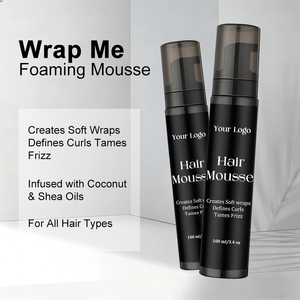Espuma para Peinar Cabello Rizado, Definición de Rizos, Anti-Frizz, Fijación Fuerte y Duradera, Voluminizadora, Venta al Por Mayor OEM - Product Image 1