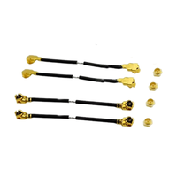Câble coaxial noir Mhf Mhf4 Mhf4l 1.13 0.81 Connecteur Ufl Rg178 Câble de raccordement double extrémité Rg178 Ufl Ipx 50 DC-6GHz