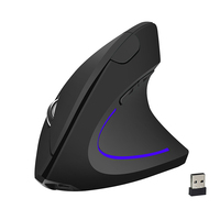 WL-7043TPC Mouse Optik Komputer BT5.2 Nirkabel Tipe C Gaming Desain Vertikal Ergonomis Mouse Baterai Isi Ulang Kantor