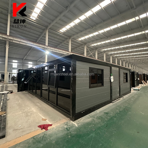 <span class=keywords><strong>America</strong></span> Garden Tiny Maison mobile extensible de 40 pieds Maisons portables 2 3 chambres Maisons capsules pour villa - Product Image 2