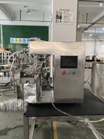 Petite machine automatique de remplissage et de bouchage de sachets Doypack à bec verseur pour beurre de cacahuète et aliments pour bébés