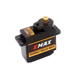 <span class=keywords><strong>EMAX</strong></span> <span class=keywords><strong>ES08MA</strong></span> <span class=keywords><strong>II</strong></span> 8g 9g Metal Gear Simulation Drones Accessoires pour Avion RC à Aile Fixe - Product Image 1