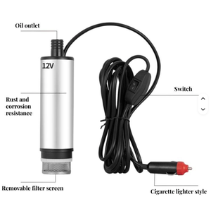 Mini pompe submersible électrique portative <span class=keywords><strong>de</strong></span> transfert <span class=keywords><strong>de</strong></span> carburant diesel du kérosène 12VMulti-fonction avec <span class=keywords><strong>borne</strong></span> <span class=keywords><strong>de</strong></span> batterie - Product Image 6
