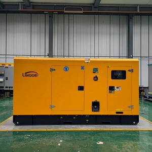 Générateur diesel silencieux LINGGE POWER 100kw/150kw/200kw, moteur Changchai, 50/60Hz, <span class=keywords><strong>alternateur</strong></span> américain, groupe électrogène triphasé 230V - Product Image 1
