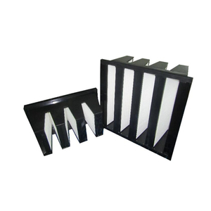 Fabricant de filtres à air industriels H13, filtre de type V, filtre en V - Product Image 1