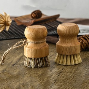 Herramienta de lavado de cocina <span class=keywords><strong>para</strong></span> el hogar, cepillo de limpieza de cáñamo de Sisal a <span class=keywords><strong>base</strong></span> de plantas, cepillos <span class=keywords><strong>para</strong></span> fregar platos de bambú <span class=keywords><strong>para</strong></span> cocina de madera - Product Image 1