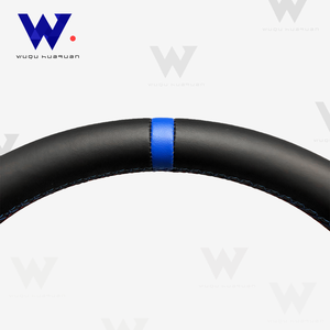 Volante de Cuero con Función de Calefacción y Vibración para <span class=keywords><strong>BMW</strong></span> F01 F10 F20 F22 F30 F31 F32 M2 F87 M3 F80 M4 E60 F90 X5 E90 - Product Image 2