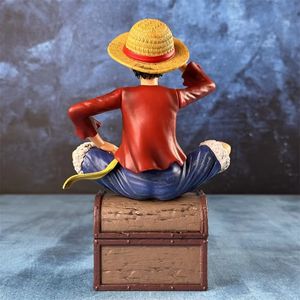 Nuovo Arrivo: Action Figure in PVC da Collezione di Luffy, Personaggio Animato, con Bandiera Intercambiabile a Doppia Testa - One Piece - Product Image 6