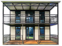 Mini-maison conteneur portable et modulaire pour la vie en plein air dans le jardin
