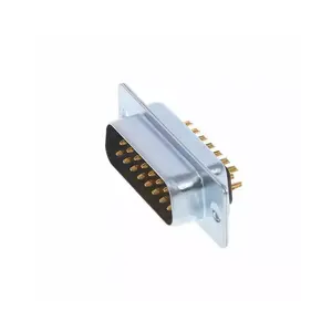 Professional Brand Connectors Accessories Supplier DA-15P-NR 15 Position D-Sub Plug Male Pins DA15PNR DA Connector Panel Mount