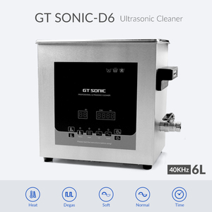 Nouveau Nettoyeur à Ultrasons Industriel Électrique GTSONIC 150W 6L avec Chauffage 300W pour Dégraissage de Pièces Automobiles Métal/Bobine CE/GS - Product Image 6