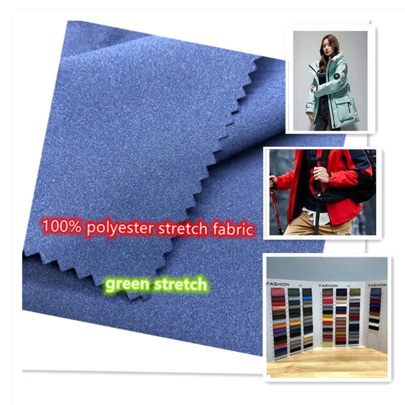 T800 woven 75D polyester stretch fabric for sportswear and jacket coat