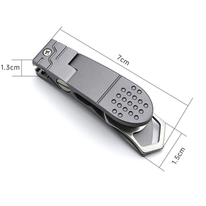 ที่ตัดสายเบ็ดตกปลาอเนกประสงค์แบบกำหนดเองจากโรงงาน ทำจากอะลูมิเนียม - Product Image 3