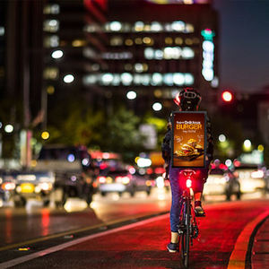 21.5 Inch LCD Advertising Backpack Digital Billboard Human Walking Backpack Billboard Advertising USA warehouse - Product Image 4