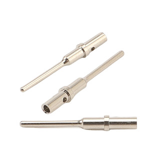 Bornes de sertissage tubulaires Dechi DT, mâles et femelles, en laiton, taille conventionnelle - Product Image 1