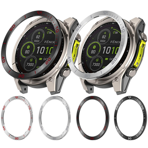 Fenix 8 AMOLED นาฬิกาอัจฉริยะ, นาฬิกาสแตนเลสสตีลกันรอยขีดข่วนขนาด43มม. 47มม. 51มม. - Product Image 1