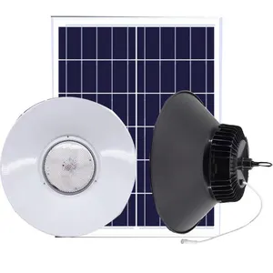 50w 100 200w Ufo Solar Street Light Sistema Solar Home Light Smd High Bay Iluminação