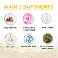 Purée de riz bio sans sulfate pour le visage avec écran solaire et anti-âge pour tous types de peaux - hydratation et rajeunissement