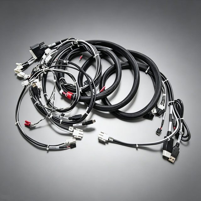 Premium Motorcycle Stereo Radio PVC Copper 20-26AWG Wiring Harness Adapter Plug Play CD Player Wire Harness Cable