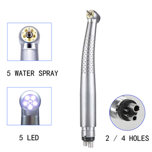 मौखिक उपकरण सबसे अच्छी कीमत pizas de mano डेंटेल्स 2/4 छेद हाई स्पीड डेंटल सर्जिकल हैंडपीस - Product Image 5
