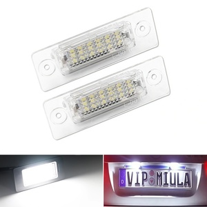 ป้ายเลขหมายทะเบียนรถแบบ LED สีขาวอ่อนสำหรับรถพาสสาทรถ B5.5 B6รถขนย้าย T5เจ็ททา Mk5ทัวแรนกอล์ฟ MK1 Mk5บวก - Product Image 3