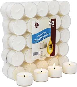Velas de cera de parafina para regalo de cumpleaños, luces de té sin perfume para quemar 8 horas, 100/pkg - Product Image 4