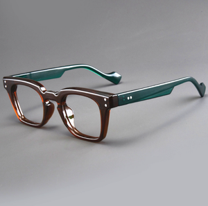 2025 nueva moda Retro Vintage cuadrado moderno hombres mujeres lectura <span class=keywords><strong>presbicia</strong></span> <span class=keywords><strong>gafas</strong></span> hechas en China - Product Image 1