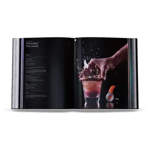Printing Book Company Full Color Hardcover Magazine Printing Service Photo Book Manufacture