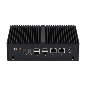 Q10922C-S04 Qotom 2024 Nouveau Mini PC avec plusieurs ports USB, processeur N100 Alder Lake-N, 3 emplacements M.2, peut être utilisé comme serveur de stockage NAS - Product Image 1