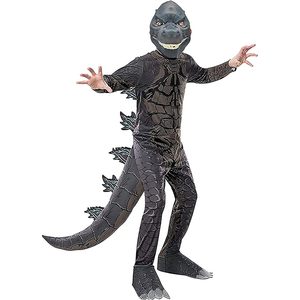 Disfraz de Dinosaurio SINSEN para Niños, Mono de Tiranosaurio Rex con Máscara y Cola, Disfraz para Fiesta de Halloween, Talla Infantil - Product Image 1