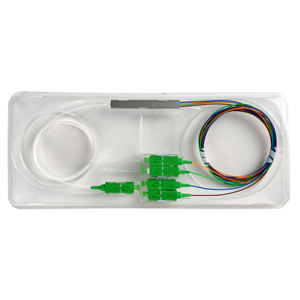Module PLC Mini 1x4 SC/APC G657A1 Haute Performance à Faible Perte d'Insertion pour Réseau FTTH Utilisation Intérieure/Extérieure Alimenté - Product Image 5