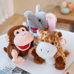 Marionetas <span class=keywords><strong>de</strong></span> mano-Marionetas interactivas-Juguetes educativos-6 Asst. Novedad <span class=keywords><strong>Animales</strong></span> <span class=keywords><strong>de</strong></span> <span class=keywords><strong>la</strong></span> jungla Juguetes Historia <span class=keywords><strong>de</strong></span> rol Marionetas <span class=keywords><strong>de</strong></span> mano - Product Image 2