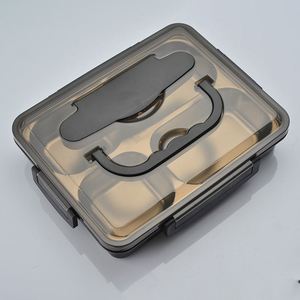Wholesale Custom Food Grade Leakage-proof Metal Stainless Steel Bento Potluck <b>Lunch</b> <b>Box</b> - Product Image 3