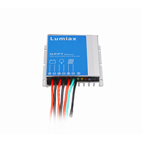 Contrôleur de charge solaire MPPT Lumiax IP67 étanche 12V 10A pour système de panneaux solaires
