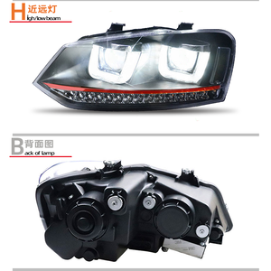 Fari a LED per VW <span class=keywords><strong>POLO</strong></span> dal 2011 al 2018, per <span class=keywords><strong>Volkswagen</strong></span> <span class=keywords><strong>Polo</strong></span> GTI 2017, Faro <span class=keywords><strong>2010</strong></span> - Product Image 5