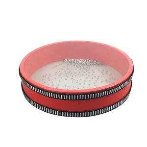 Wholesale Red Wooden Ocean Wave <b>Drum</b> Transparent Film With Metal Beads Orff Percussion Instrument <b>For</b> Calming Toddler - Product Image 4