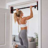 Barre de traction réglable pour cadre de porte sans perçage, barre de musculation pour la partie supérieure du corps, entraînement de fitness à domicile